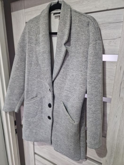 Płaszcz damski szary