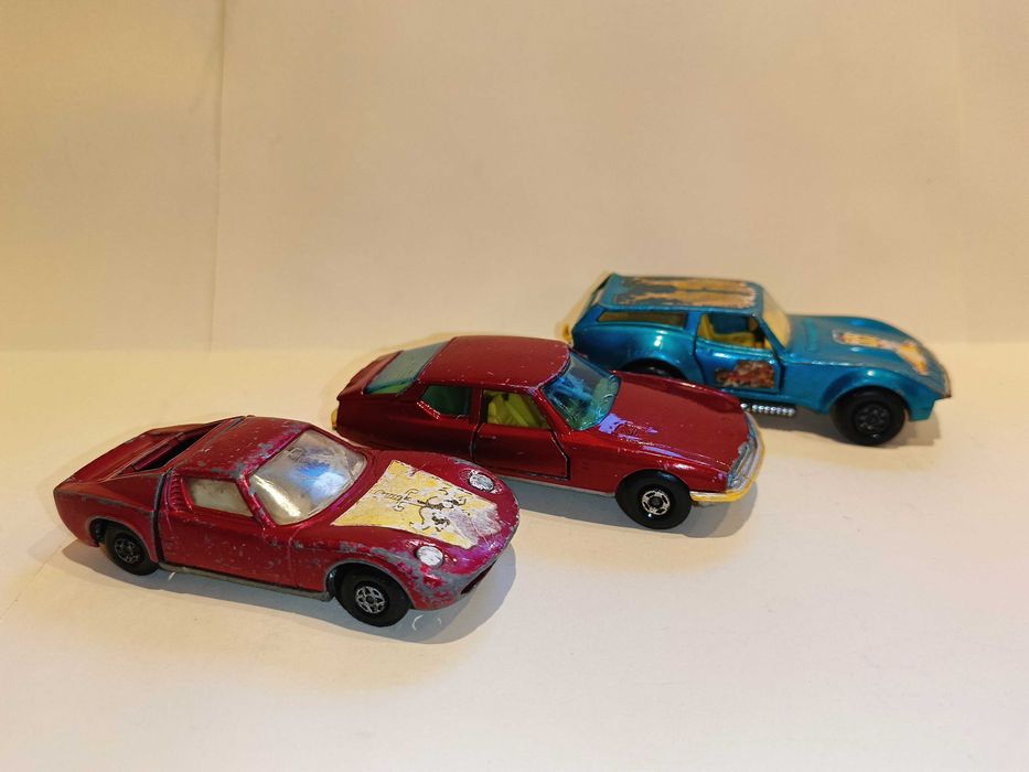 Matchbox Speed Kings zestaw 3 aut