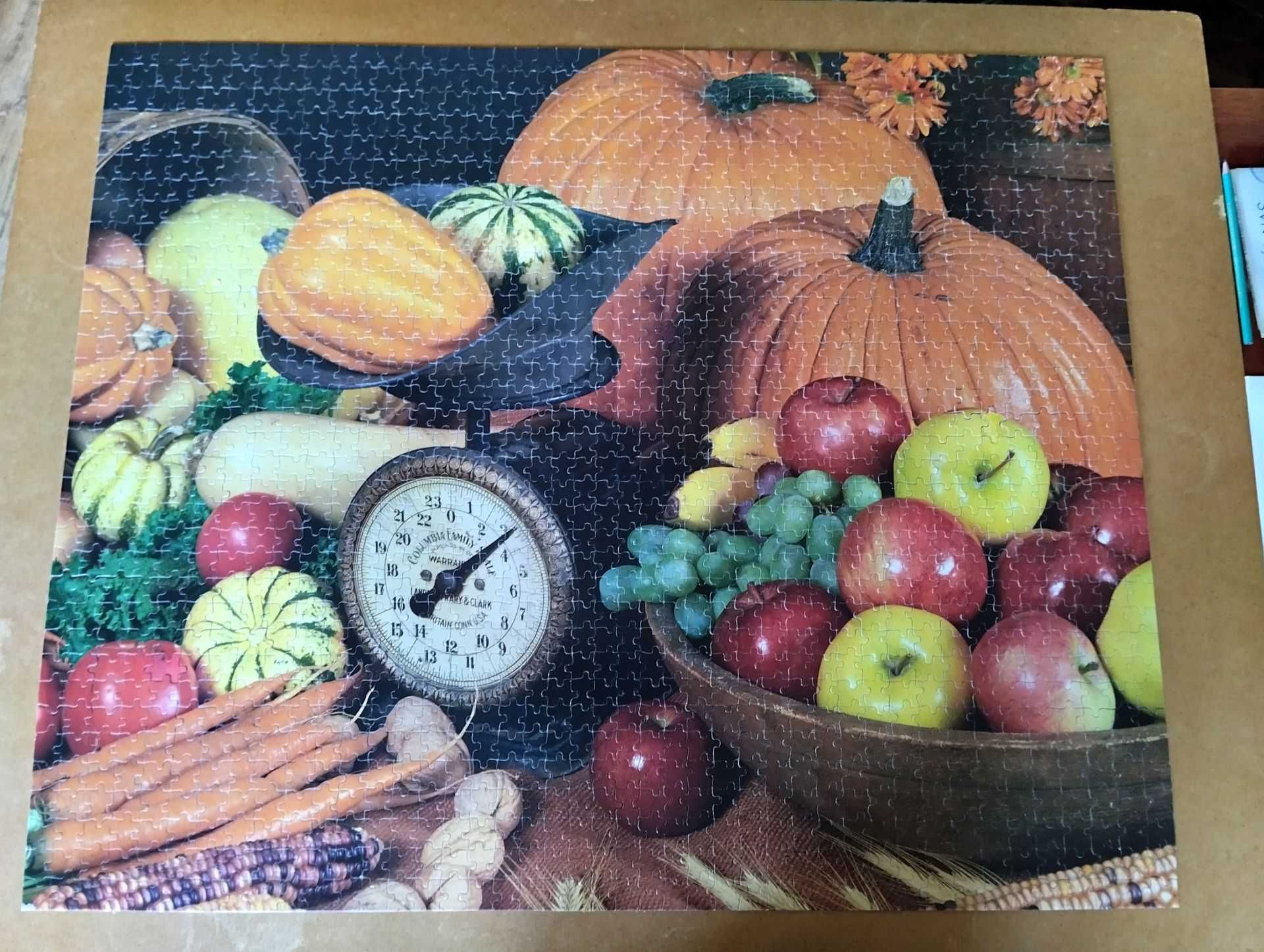 Puzzle Golden Guild 1500 - Harvest still life