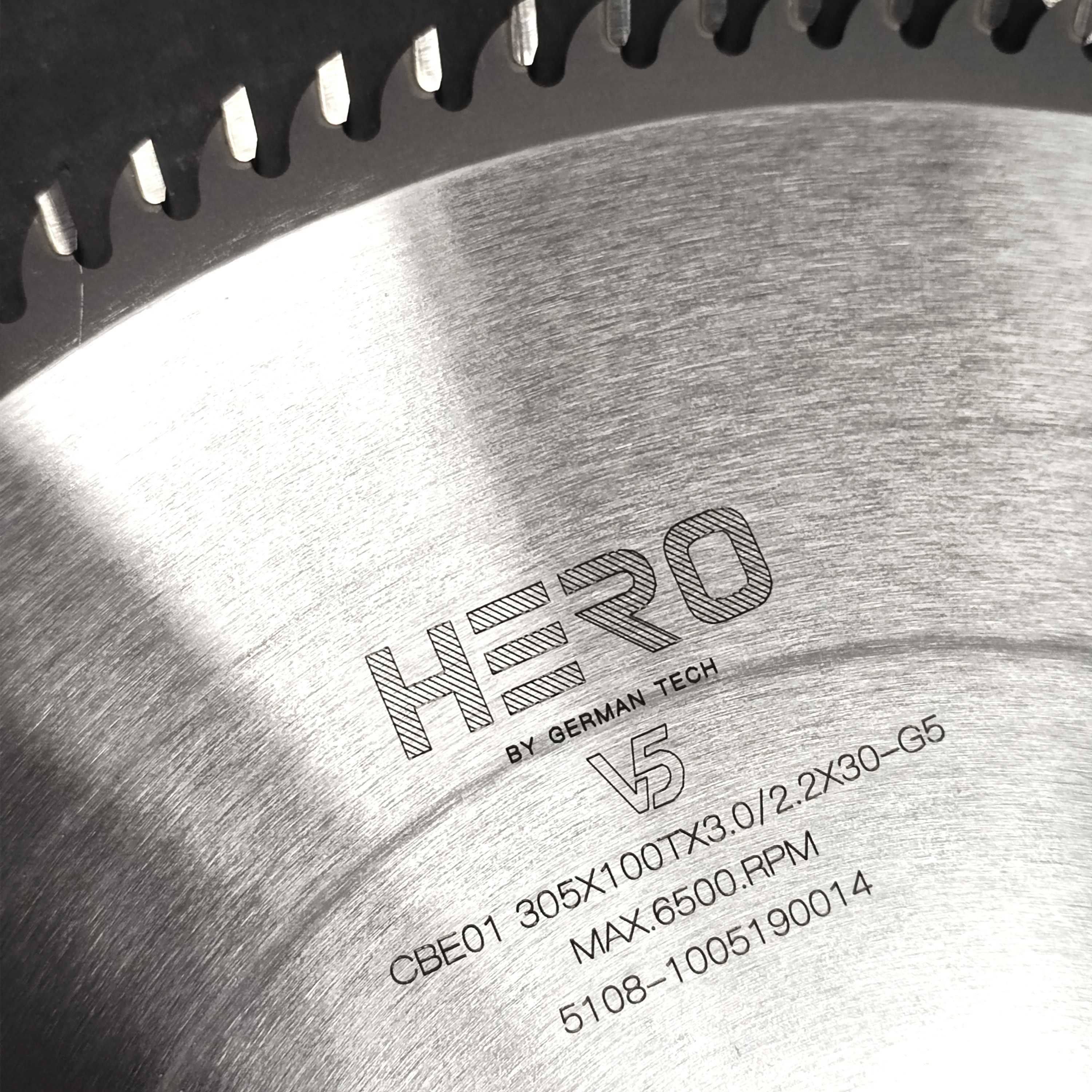 HERO G5 305х3,0x30 мм 100z Дискова пила ЧИСТОВА (МДФ, деревина, HPL)