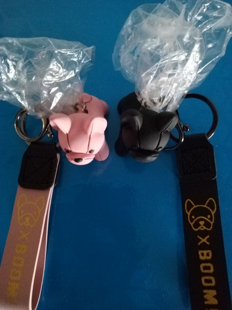 Porta chaves buldogue novos