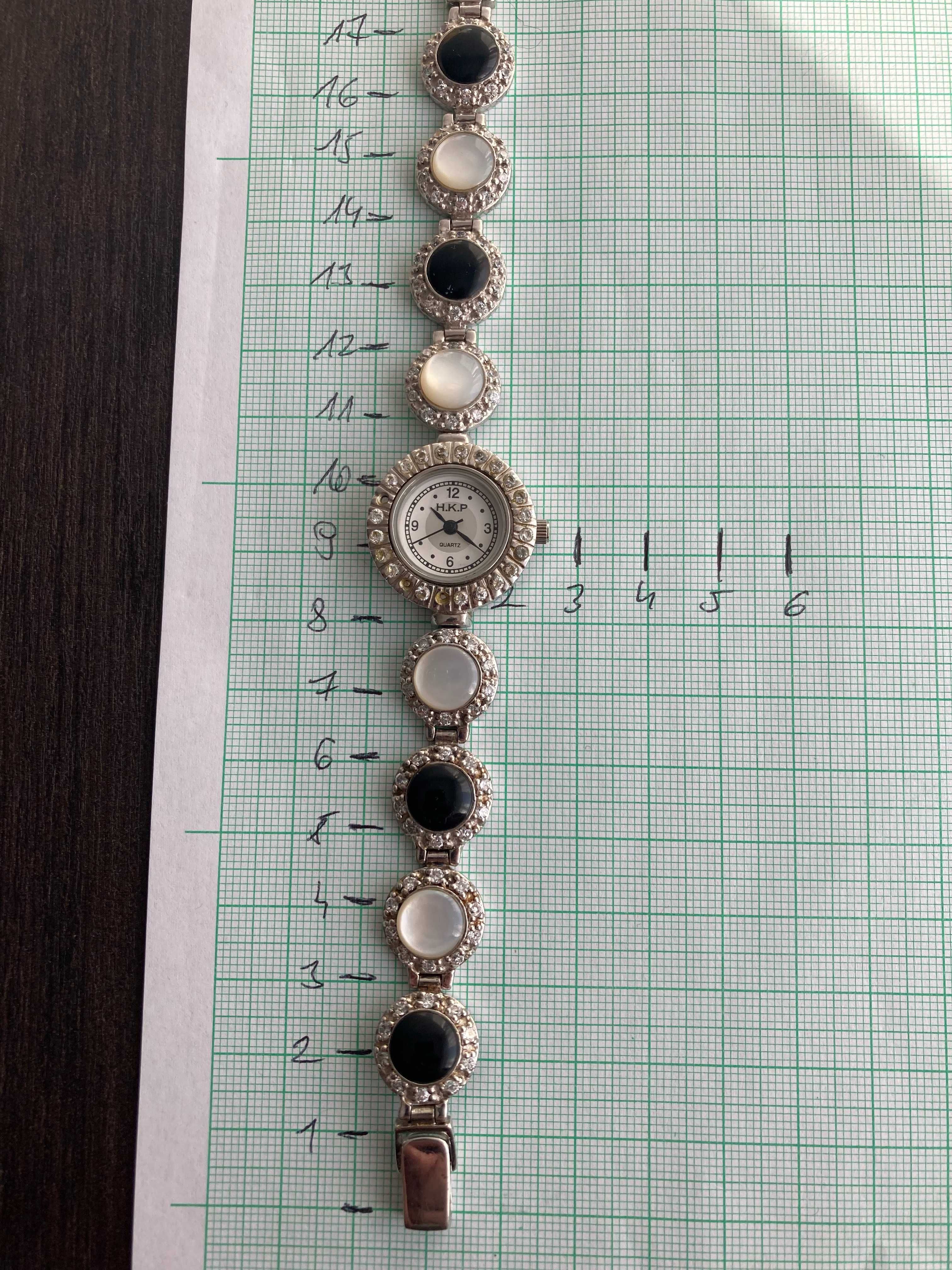 Damski zegarek biżuteryjny ze srebra p925 - sprawny
