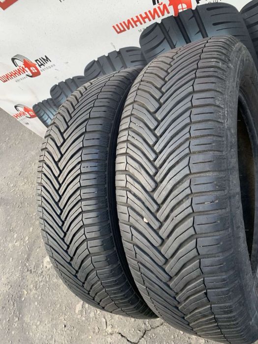 Шини 195/65 R15 пара Michelin 2019р всесезон 6.6мм