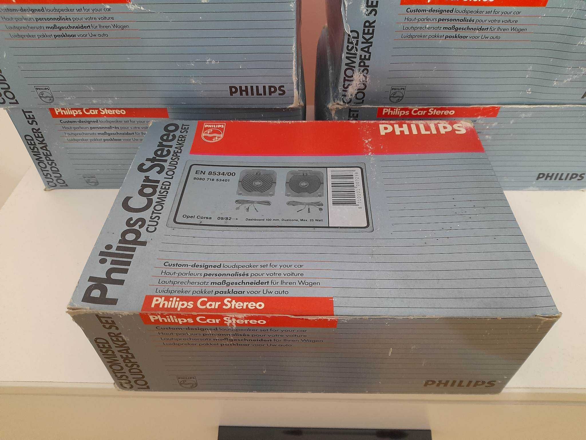 Nowe głośniki Philips 10cm 25 wat Opel Corsa A 1982- Rarytas !