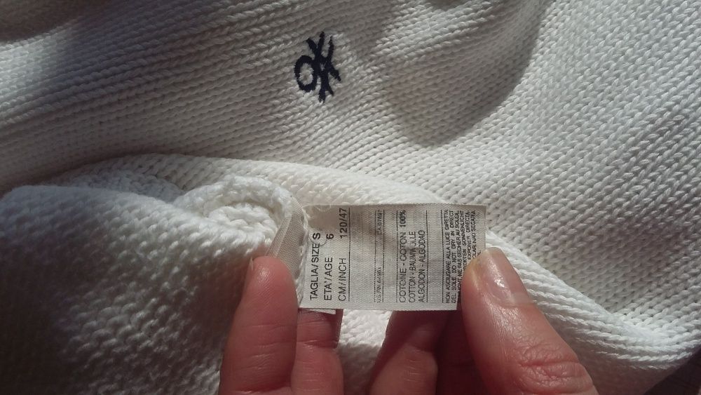 Camisola Benetton menino - S 6/7 anos (120cm)