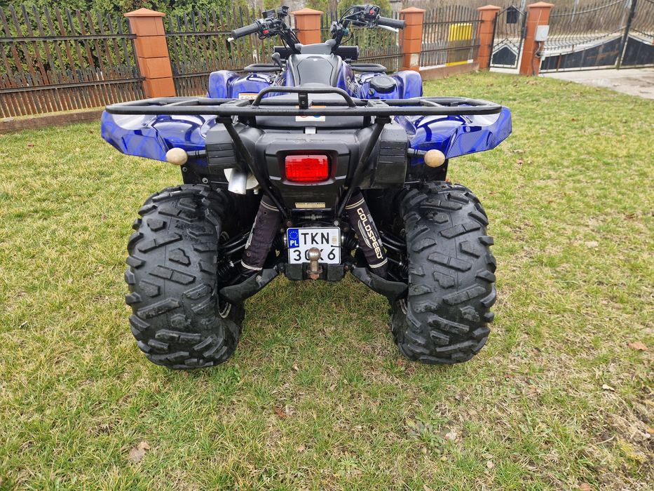 Yamaha grizzly 700 sprowadzony zarejestrowany