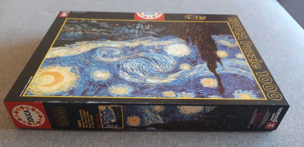 Puzzle Vincent Van Gogh "Noite estrelada"
