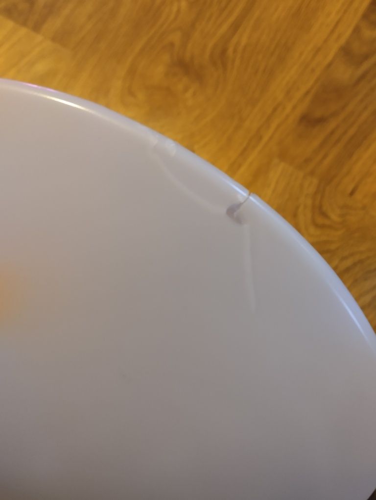 Lampa stołowa plafon LED smart home do sterowania uszkodzona