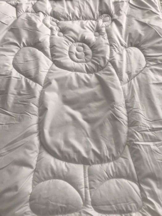 Zestaw kołderka poduszka do łóżeczka antyalergiczna 100x140