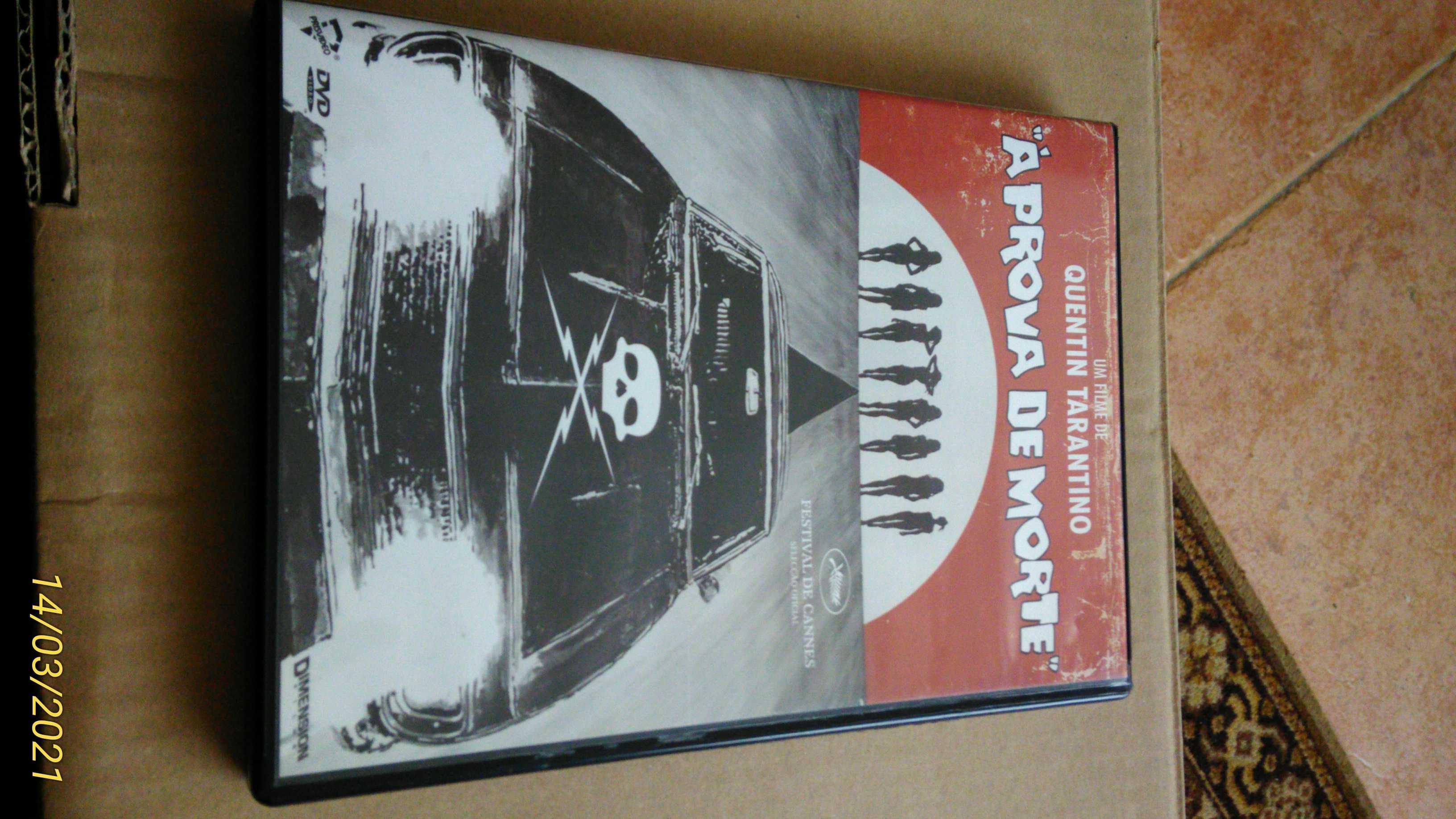 DVD À PROVA DE MORTE Filme d Quentin Taratino Kurt Russell Death Proof