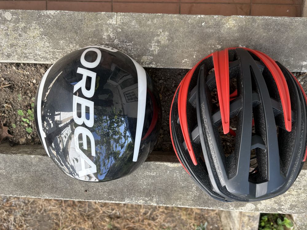Capacete de Ciclismo Orbea + Capa
