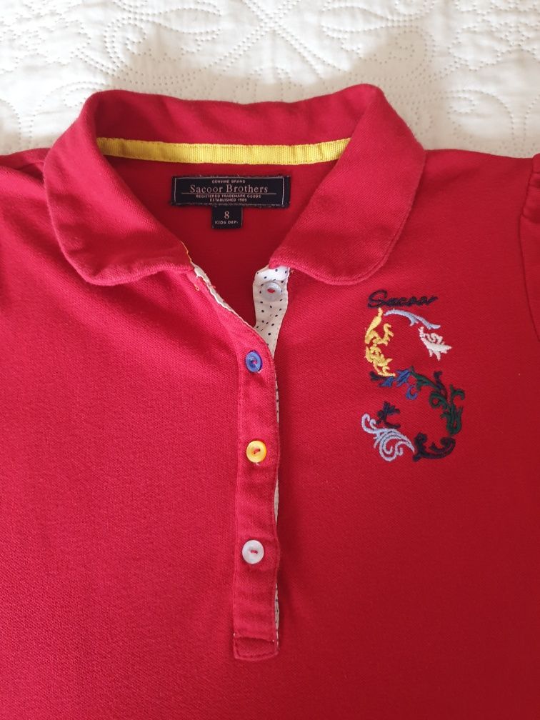 Sacoor Brothers polo 8 anos