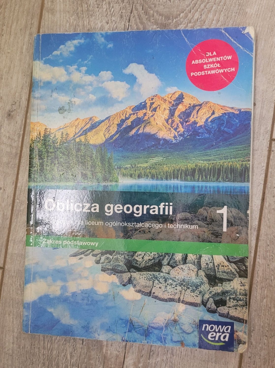 Książka do technikum liceum klasa 1 geografia
