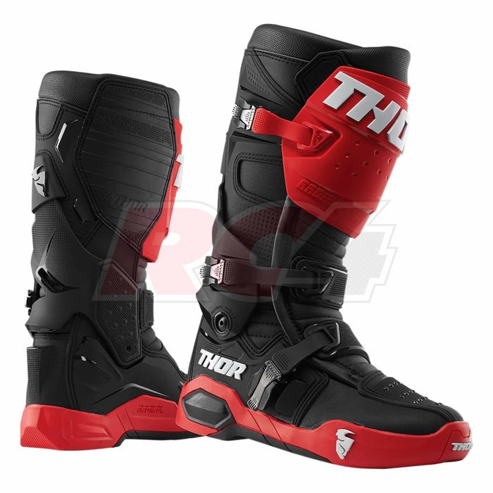 Botas Thor Radial Red/Black