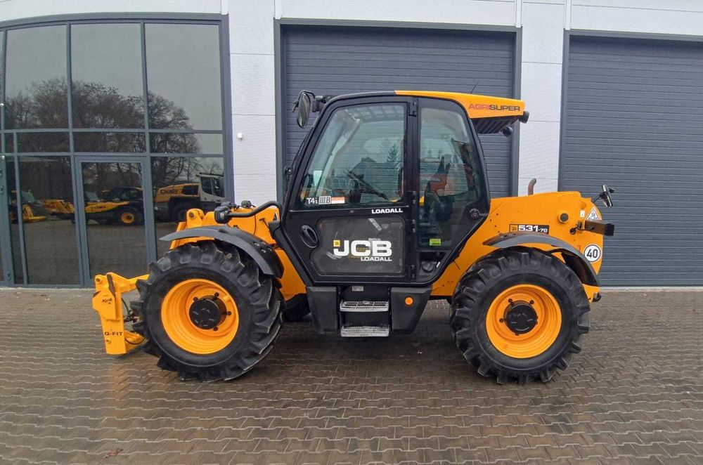 JCB 531-70 AGRI SUPER Full Opcja BEZ DPF i AdBlue Klima 40km/h 130kM