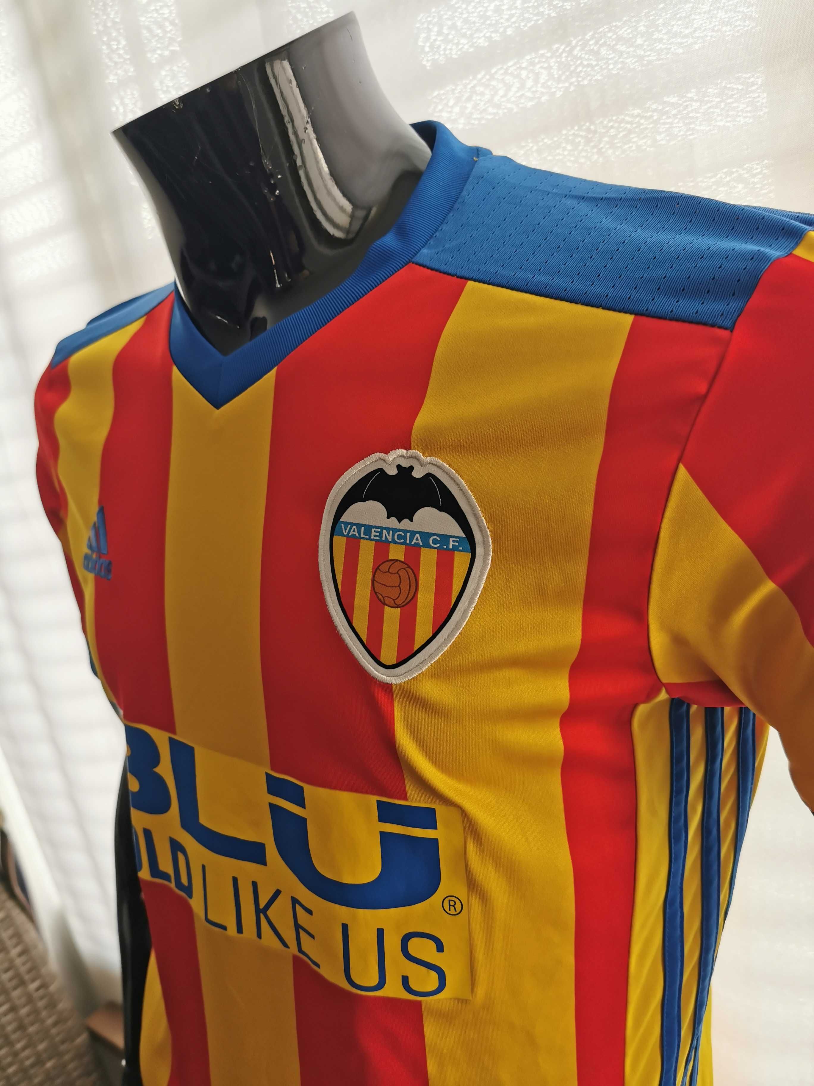 Oryginalna koszulka i spodenki VALENCIA CF Rozm S Adidas JAK NOWA