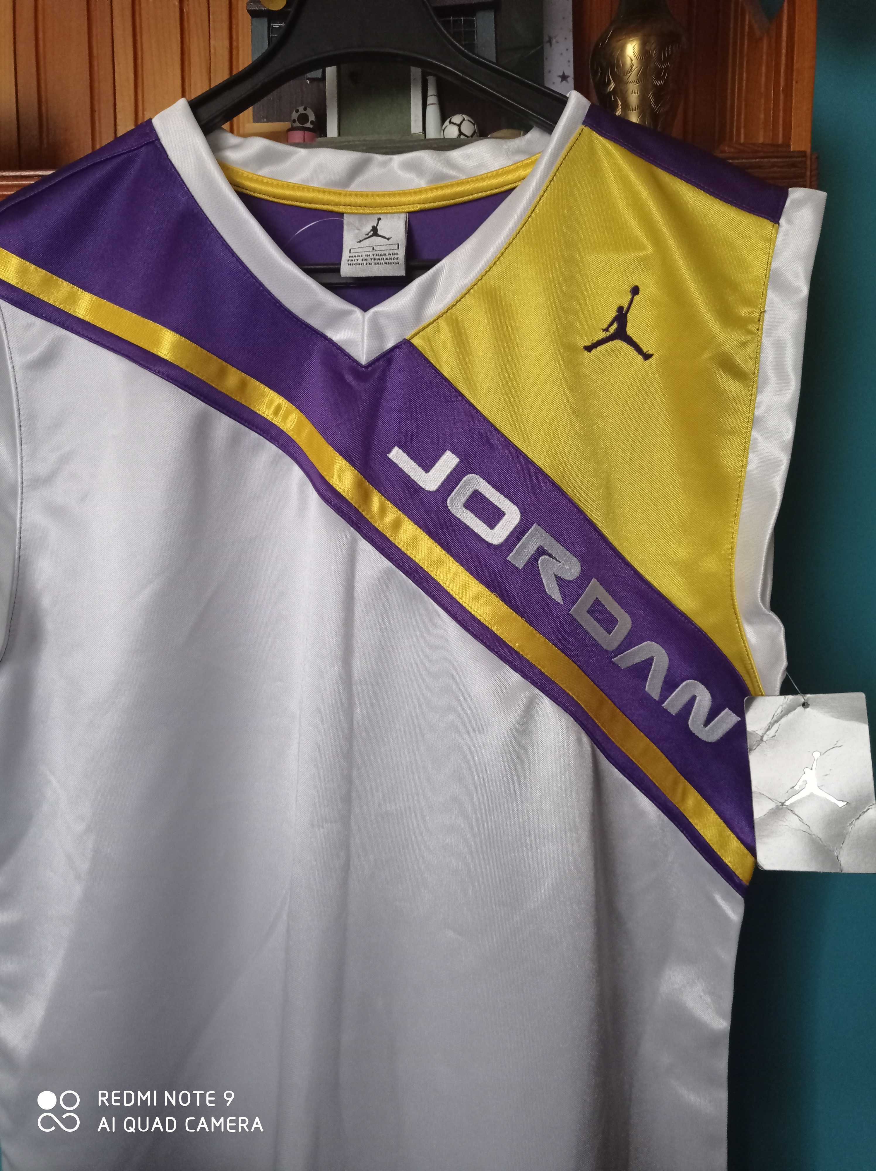 Koszulka młodzieżowa Jordan do koszykówki Junior L bezrekawnik kids