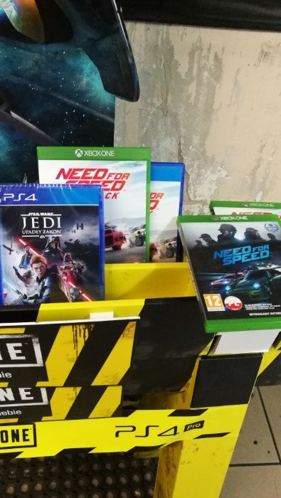 Star Wars Jedi Upadły zakon / Need Speed Heat Sprzed..