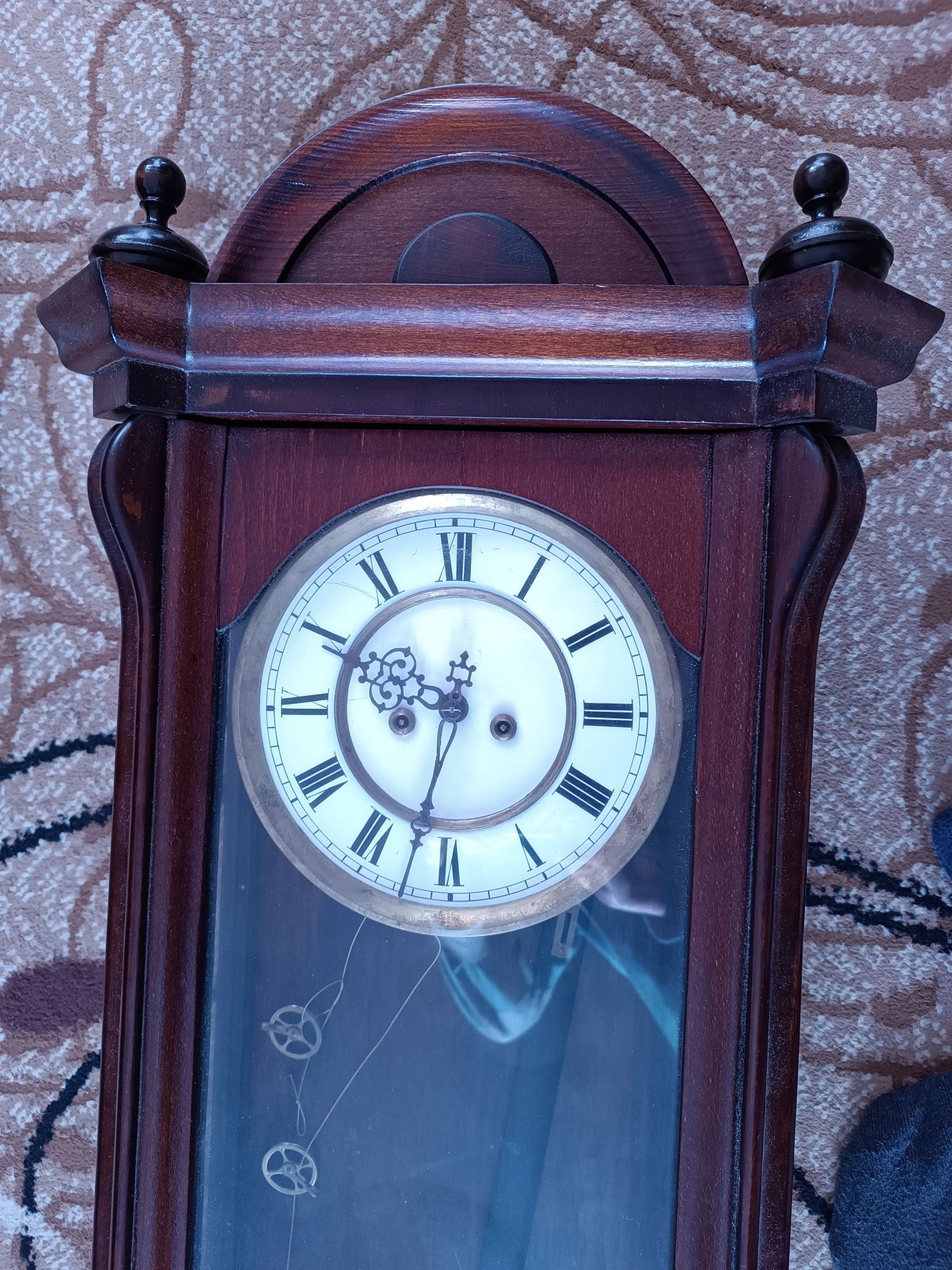 Старинные настенные часы/старовинний годинник