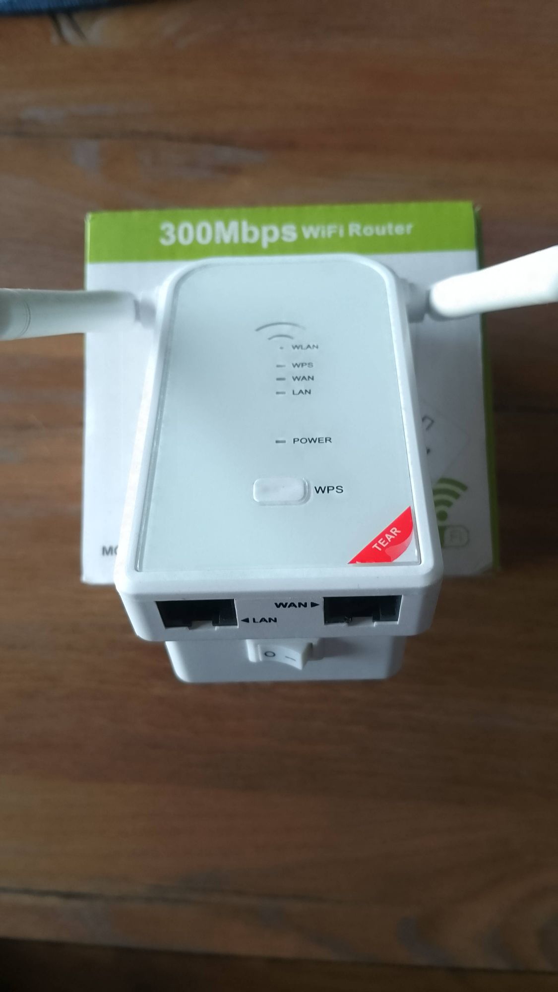 Wzmacniacz sygnału Wi-Fi 300 Mbps