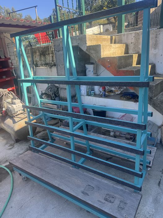 Cavaletes para vidro