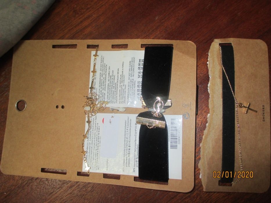 Bijuteria Stradivarius - 3 gargantilhas