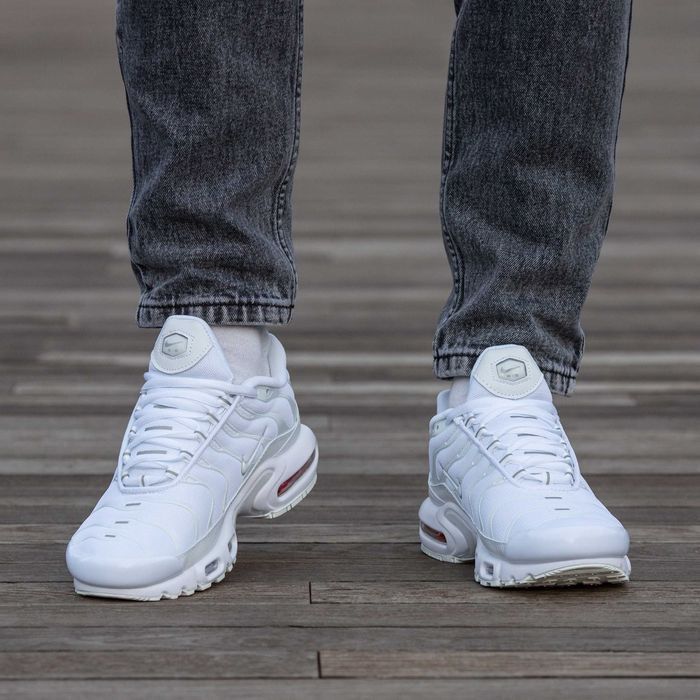 Чоловічі кросівки Nike Air Max TN білі | мужские кросовки Nike