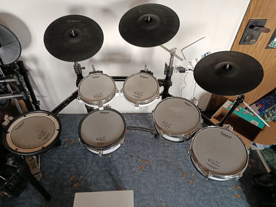 Roland pd-105 wt biały pad dwustrefowy werbel tom pd od cy