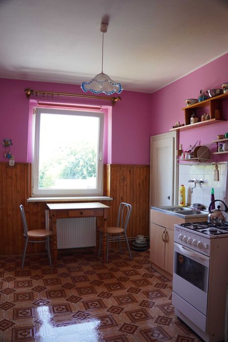 Mieszkanie / Połowa domu z ogrodem w centrum Kluczborka