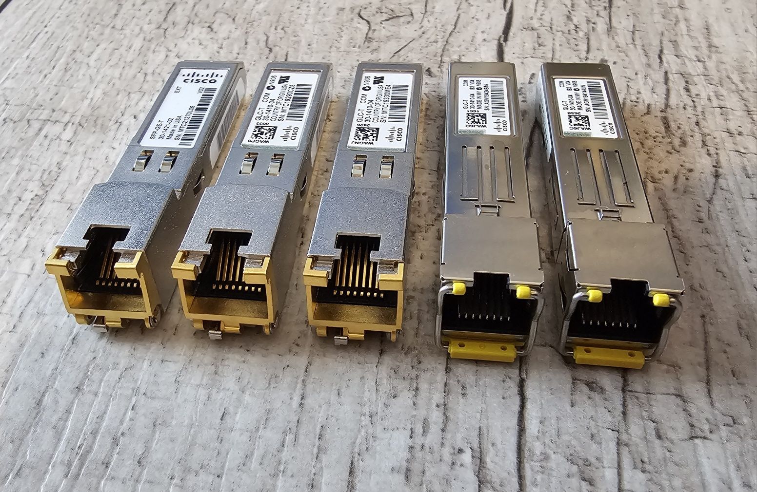 Wkładki Cisco SFP GLC-T, SFP-GE-T