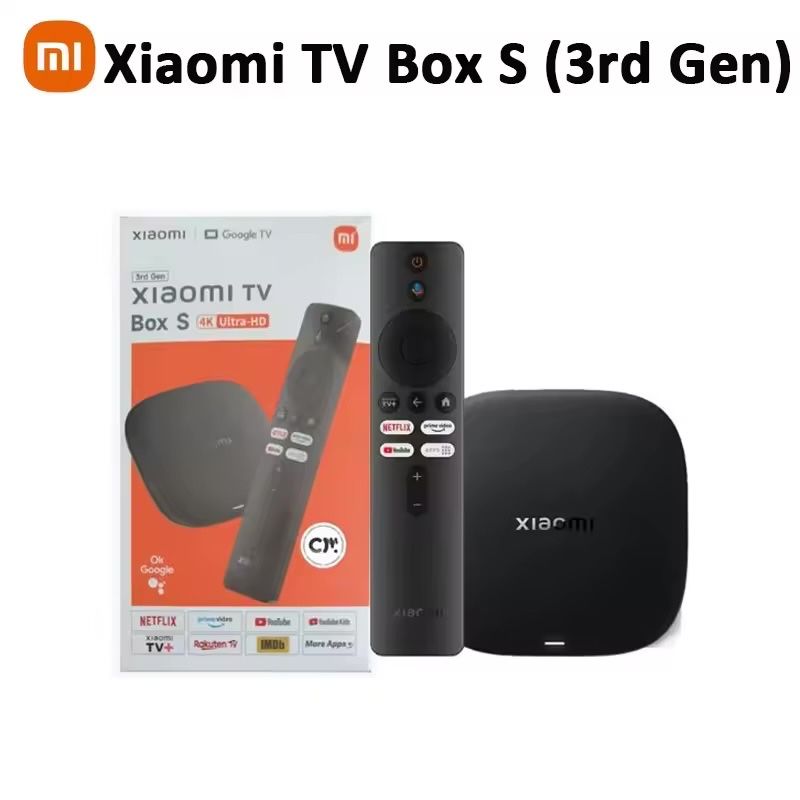 XIAOMI TV BOX S 3 GEN 4K SÓ 65€