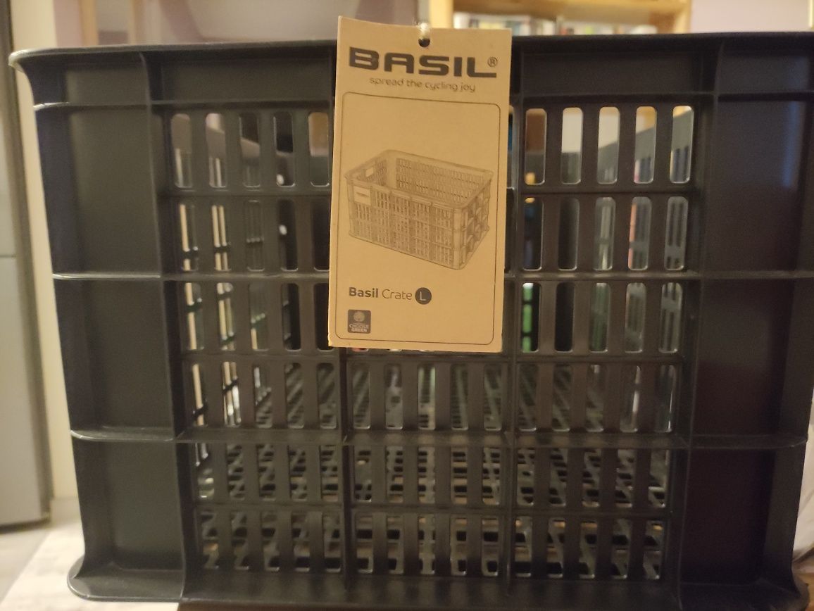 Kosz rowerowy na bagażnik BASIL Bicycle Crate L