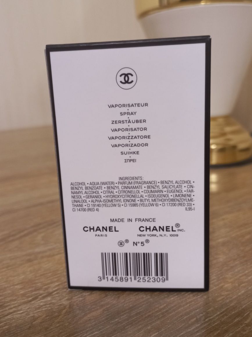 Духи chanel Paris № 5