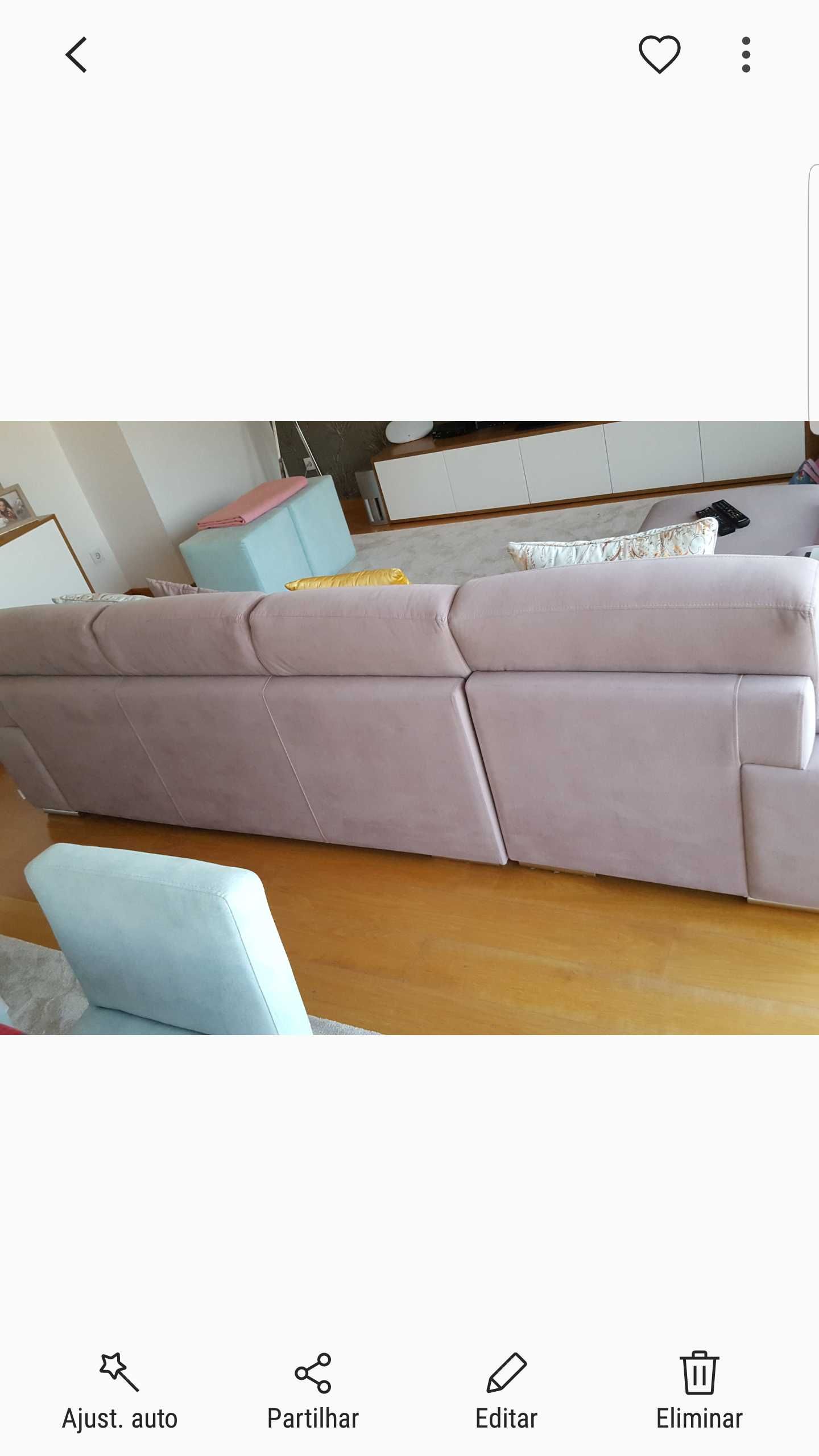 Sofa com Chaise L.