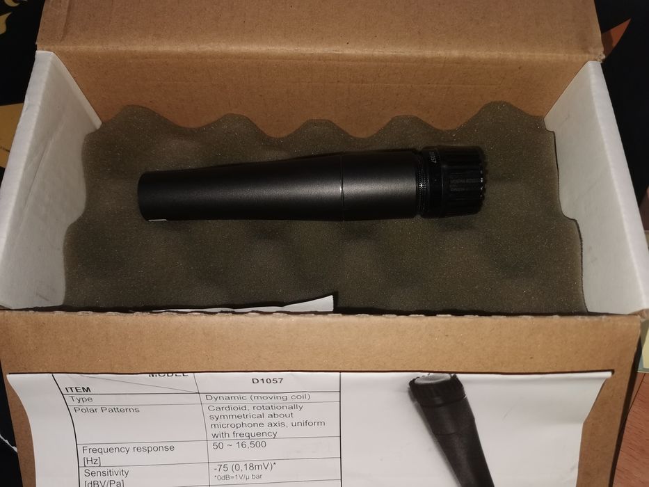 LD Systems D 1057 - Dynamiczny Mikrofon Instrumentalny