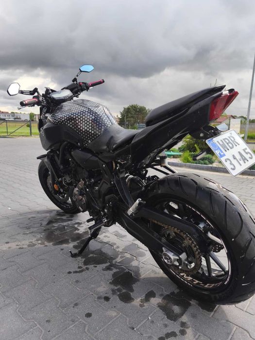 Yamaha MT07 A2 2019r.