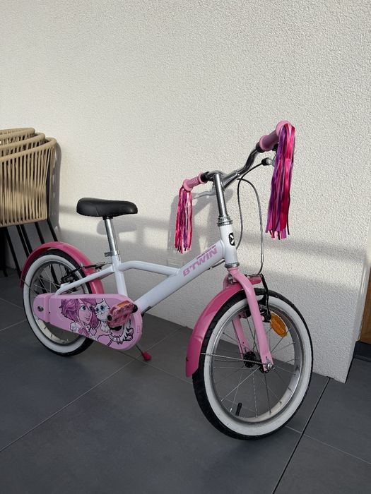Rower dla dziewczynki Btwin Docto Girl 500 16"
