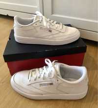 białe buty sportowe Reebok Club C 85 rozmiar 42,5