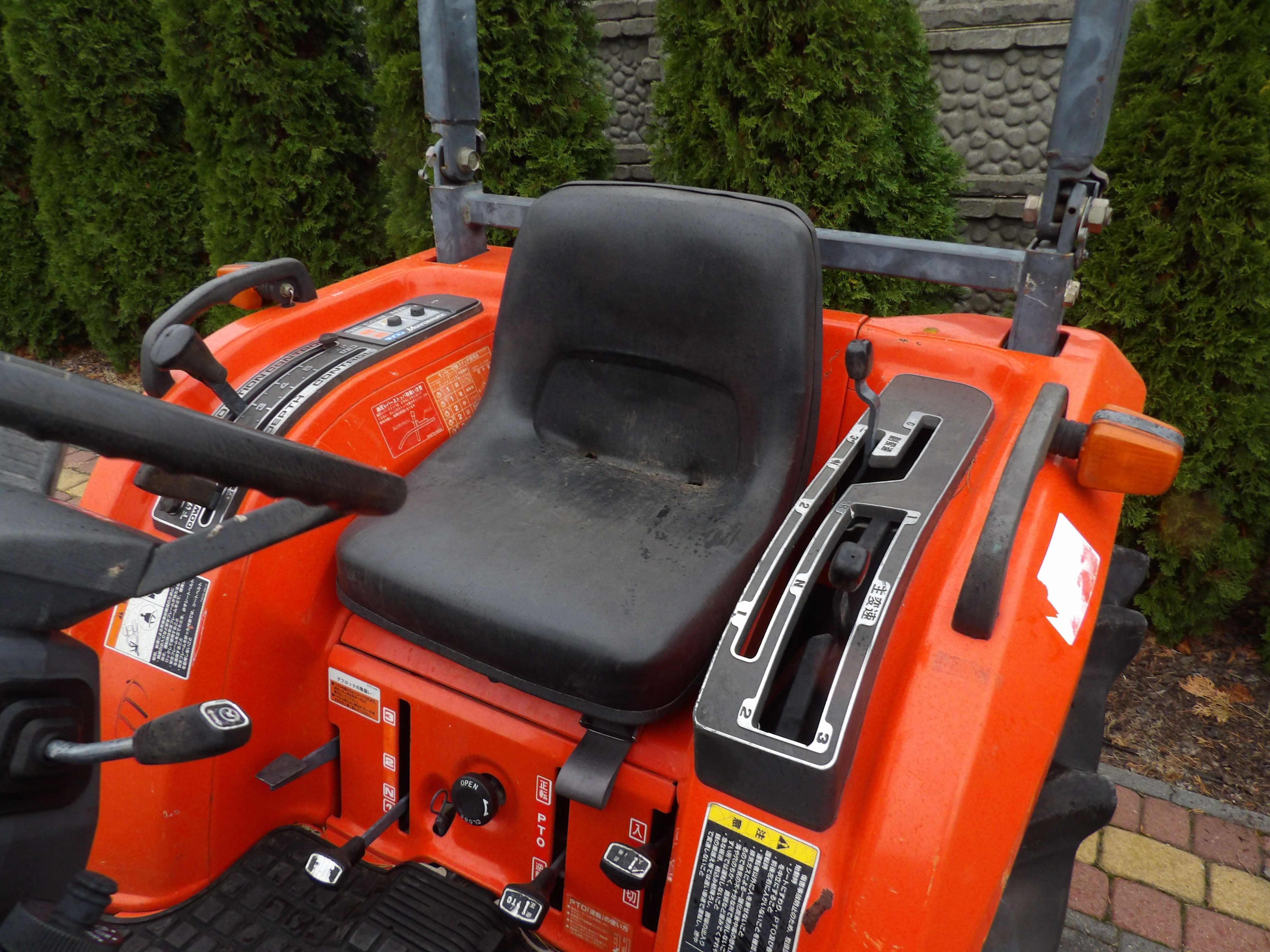 Kubota GT 3 4x4 21 KM Wspomaganie mini traktor ogrodniczy yanmar iseki