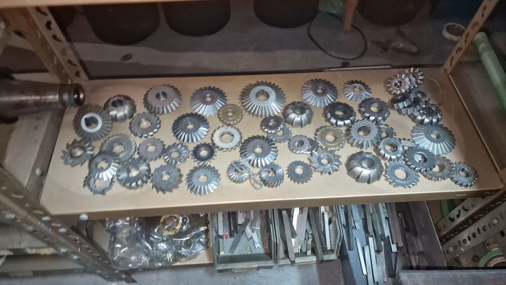 Freses para carretos  cones pincas ferramentas