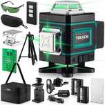 Poziomica Laserowa Laser Krzyżowy 4d 16 Linii Samopoziomujący 360 + St