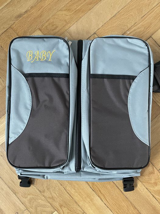 3w1 torba na pieluchy, podróżna gondola i mata do przewijania