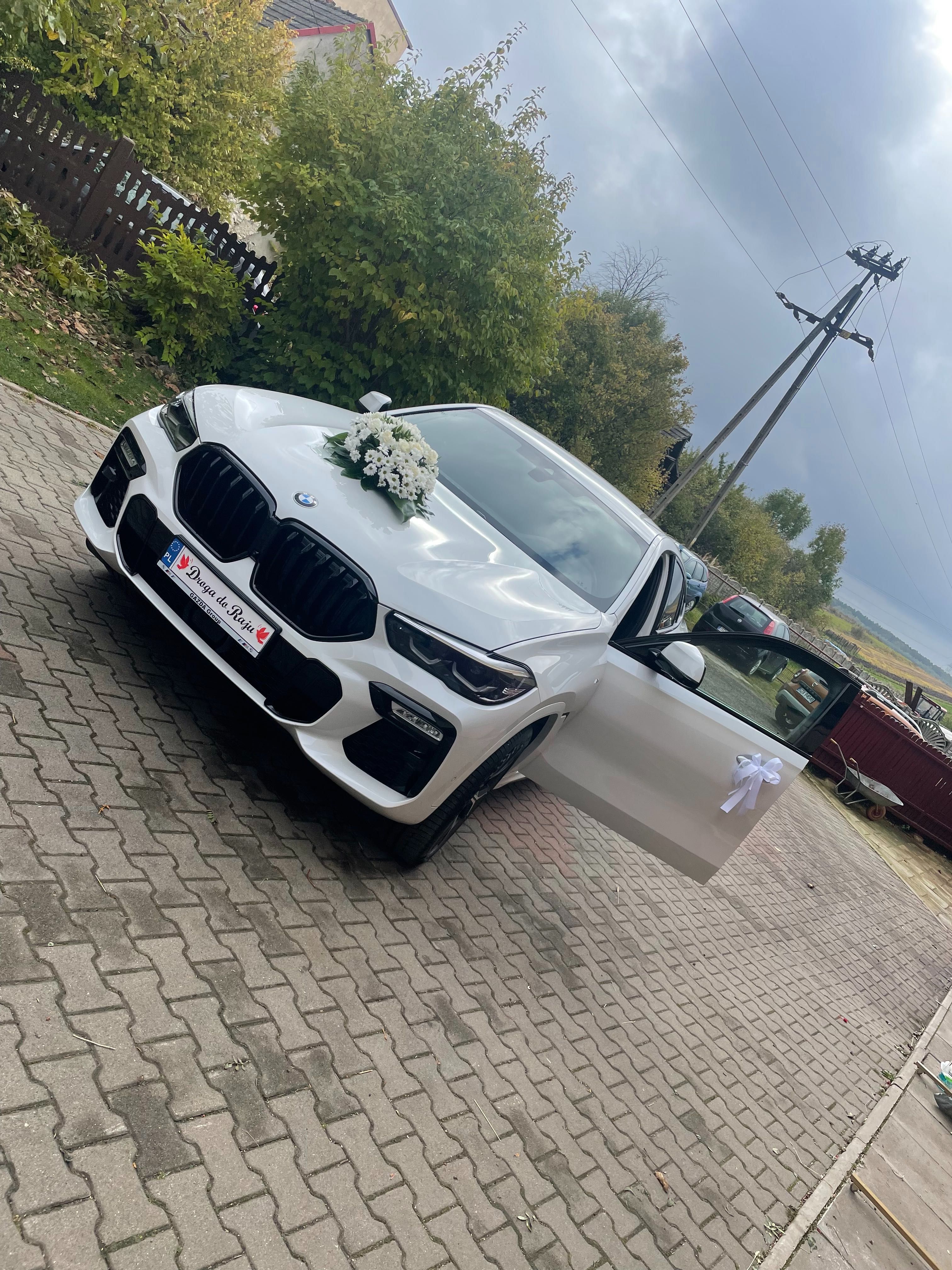 Auto do ślubu ! Nowe BMW X6 ! Biała perła- Promocja !!!