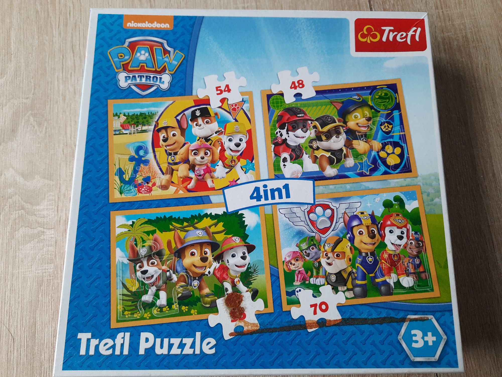 Puzzle 4in1 TREFL