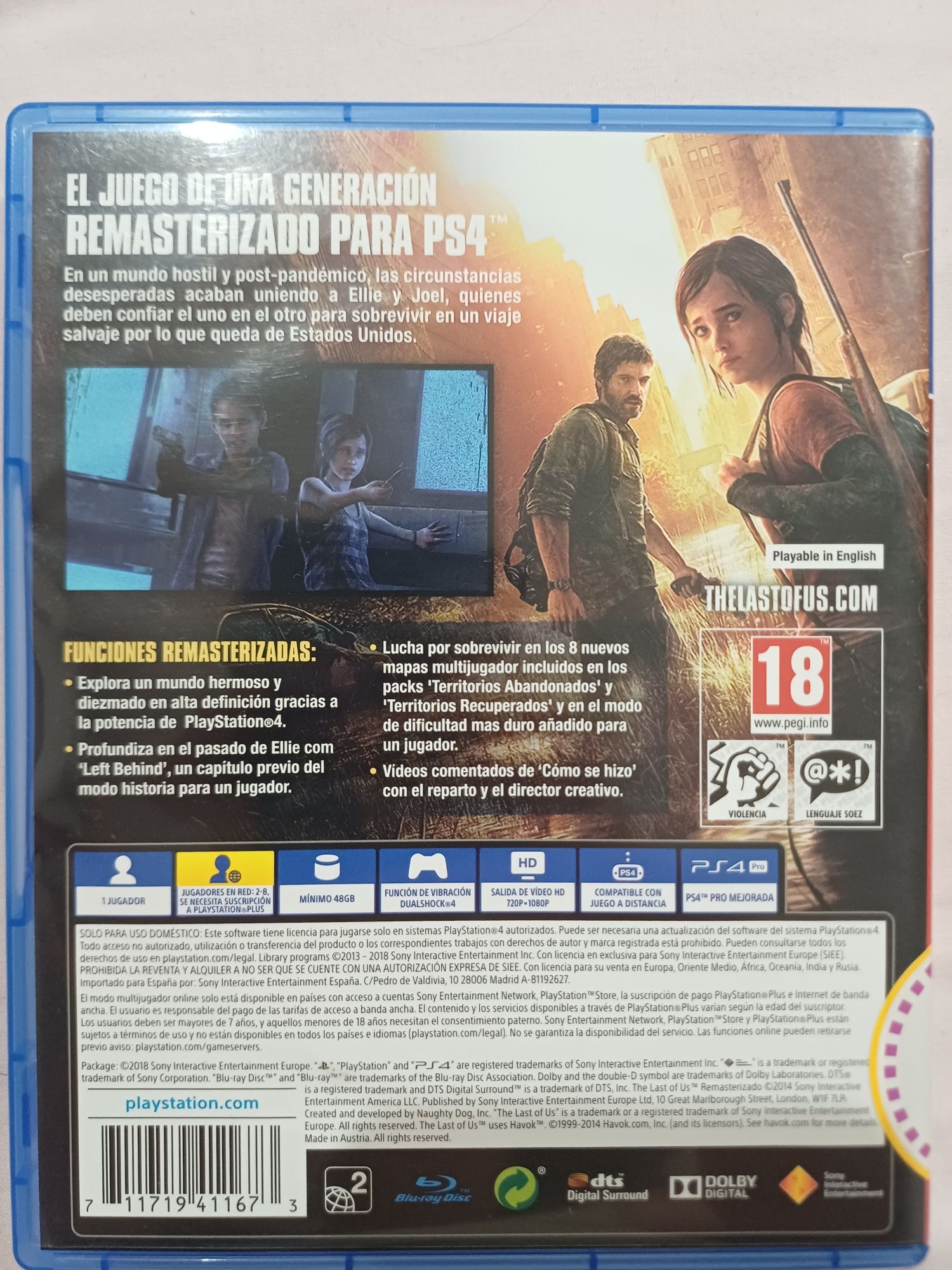 The Lasf of Us ps4