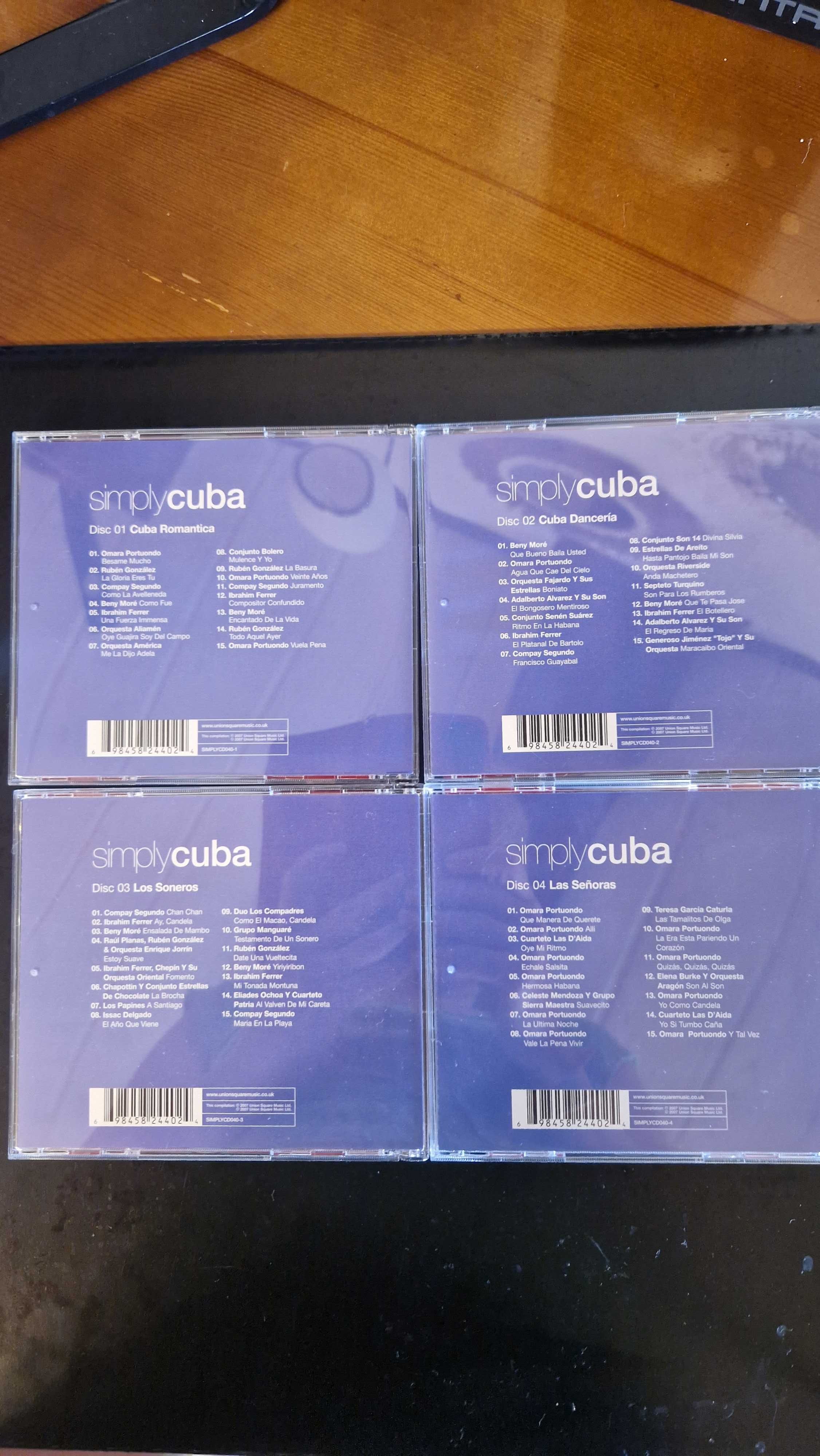 simply cuba - 4 cd z muzyką kubańską