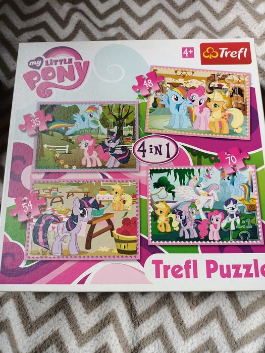 Zestaw puzzli 4 w 1 My Little Pony