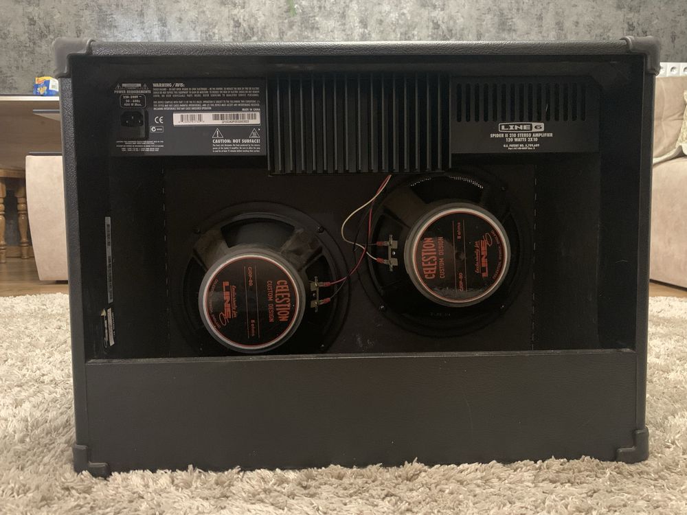 Гітарний Комбопідсилювач Line 6 Spider Mk2 210, 120 watts