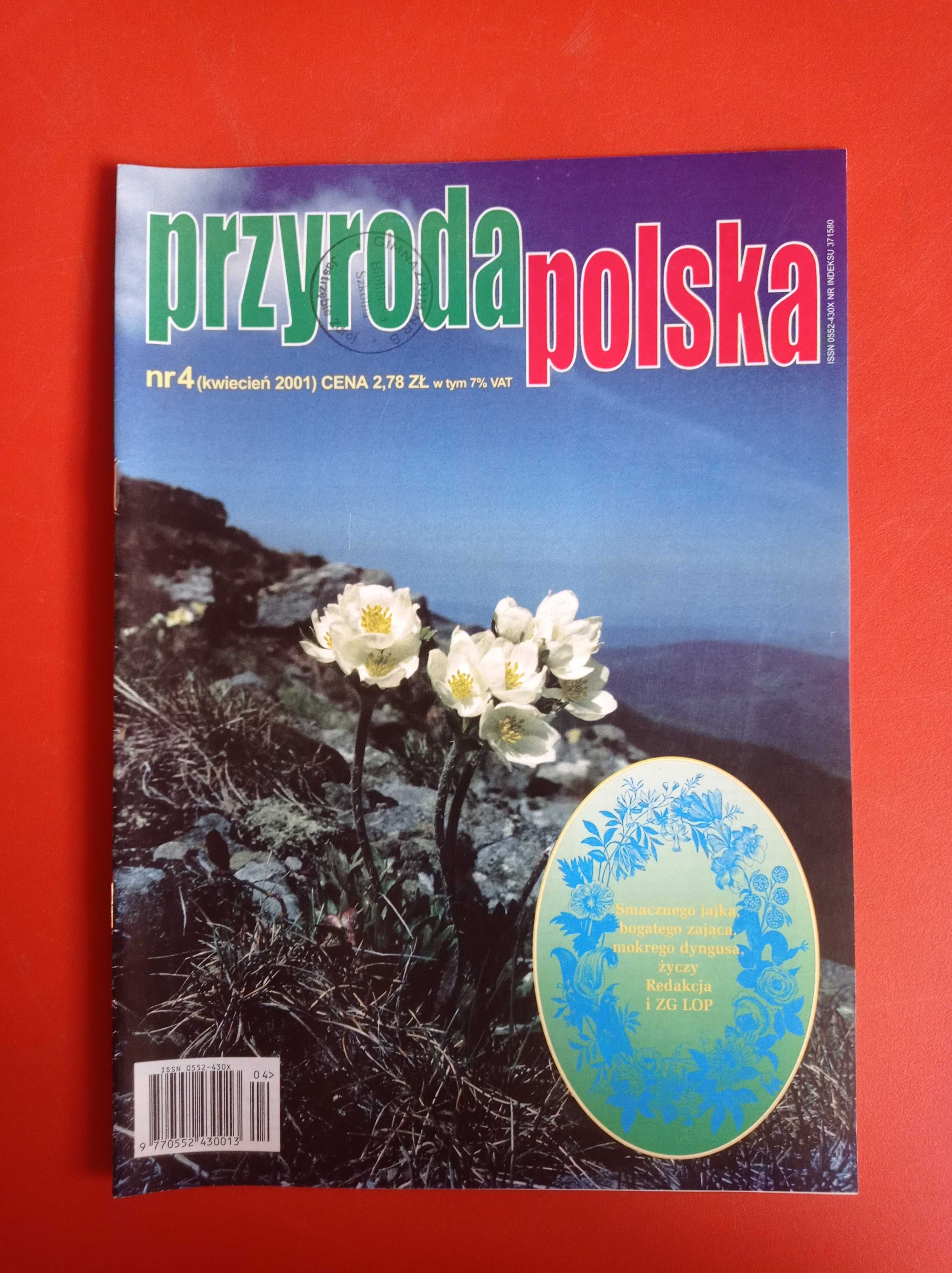 Przyroda polska nr 4/2001, kwiecień 2001