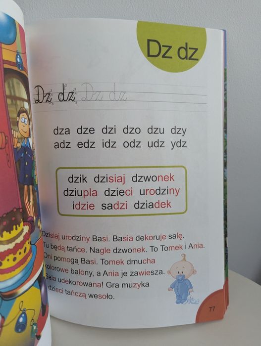 Książka dla dzieci elementarz czytamy bajki metoda sylabowa klasyka
